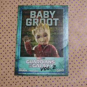 Guardians of the Galaxy Vol. 2 Baby Groot Card